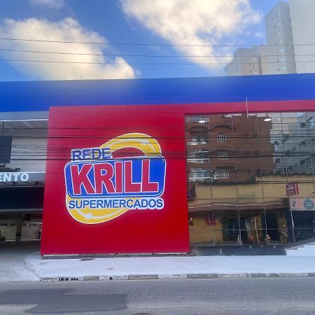 Sol E Mar - Wifi E Garagem- Enseada - Guaruja Apartman Kültér fotó