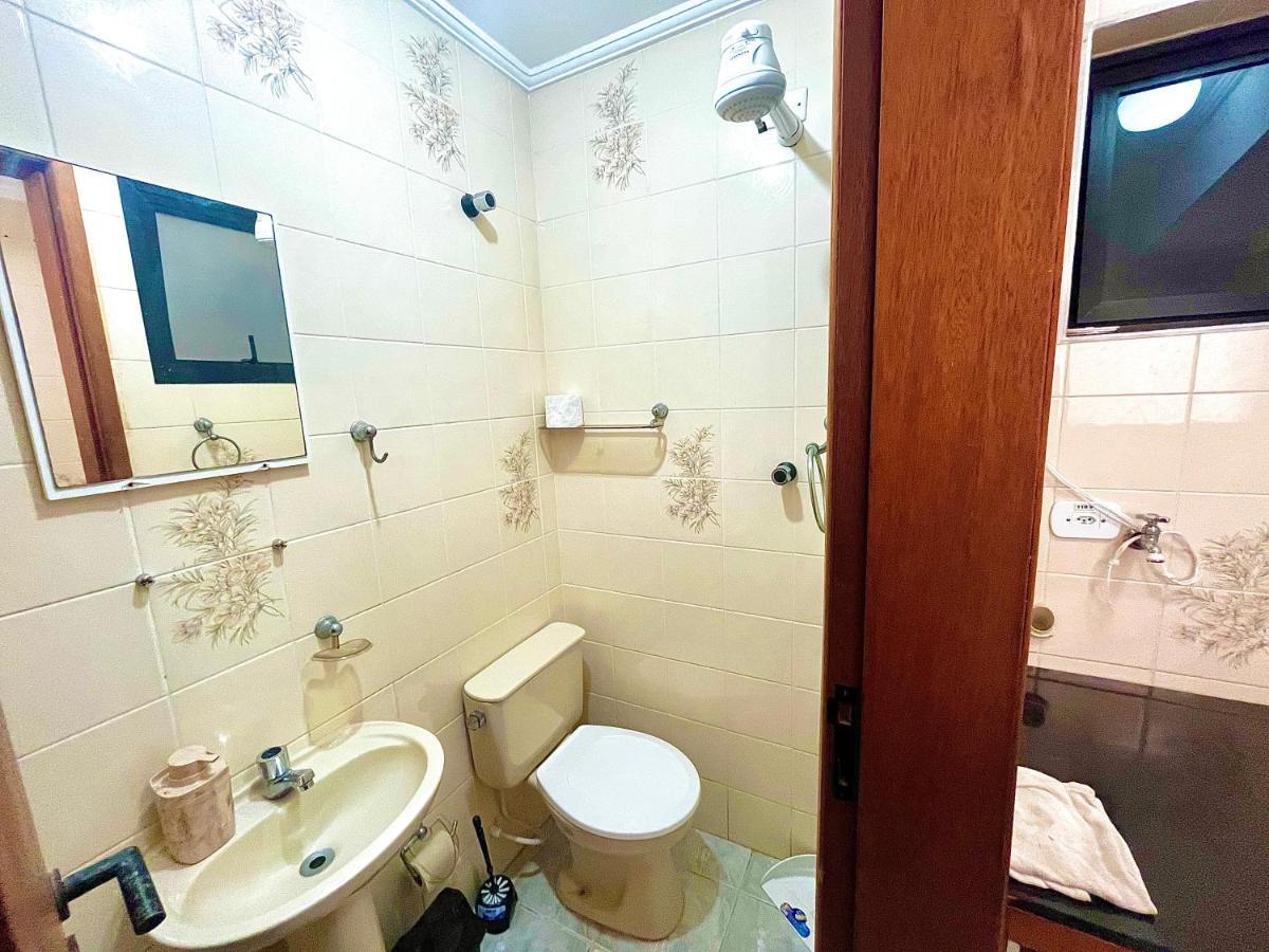 Sol E Mar - Wifi E Garagem- Enseada - Guaruja Apartman Kültér fotó