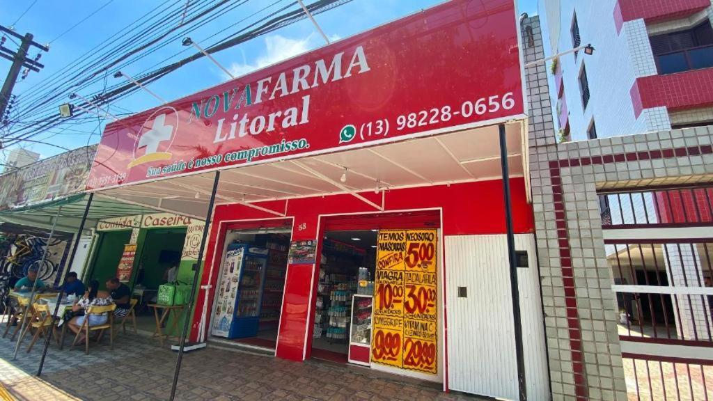 Sol E Mar - Wifi E Garagem- Enseada - Guaruja Apartman Kültér fotó