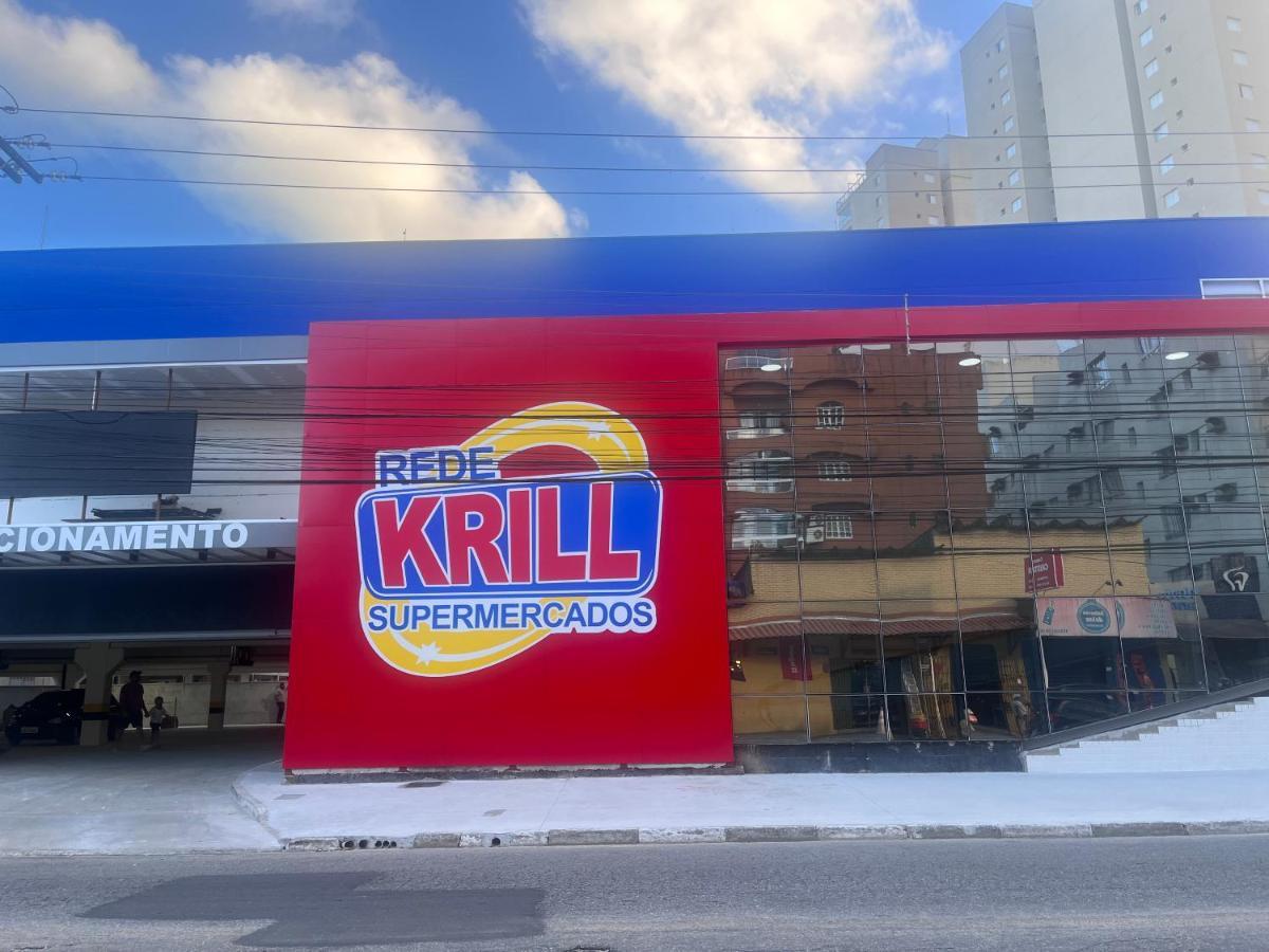 Sol E Mar - Wifi E Garagem- Enseada - Guaruja Apartman Kültér fotó